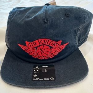 Professional Athletes Air Jordan Wings Black Pro Cap
Navy- L